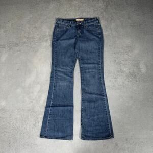 Just USA Jeans Flare Dark Wash - Size: 7